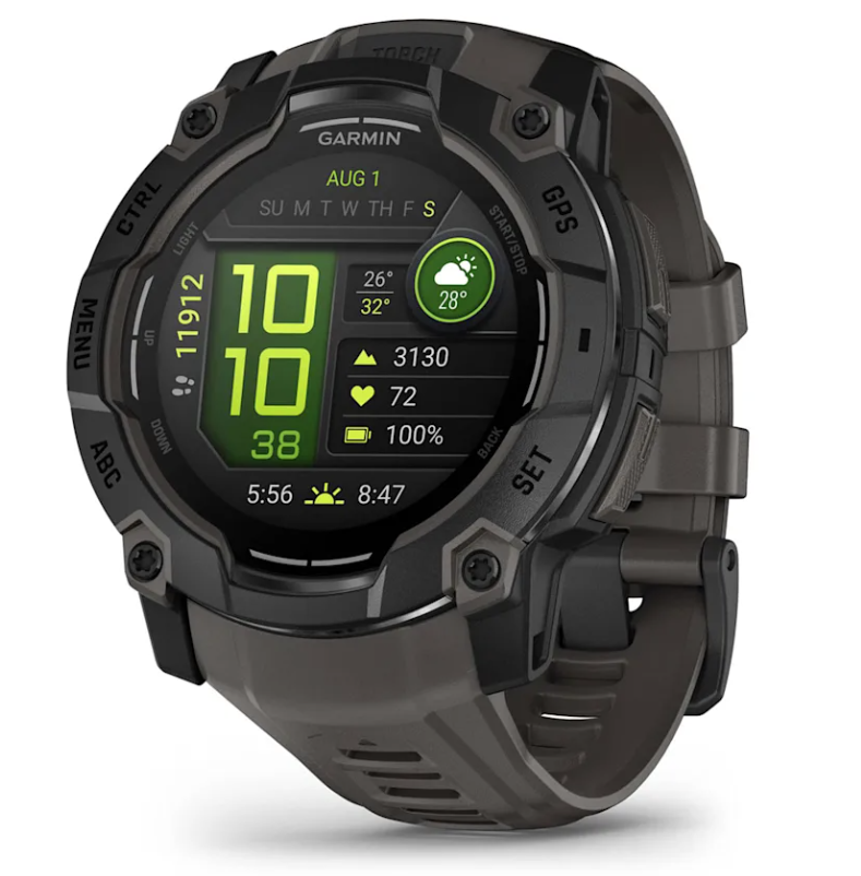 Garmin Instinct 3  50 mm, AMOLED, Black with Charcoal Band - Garmin