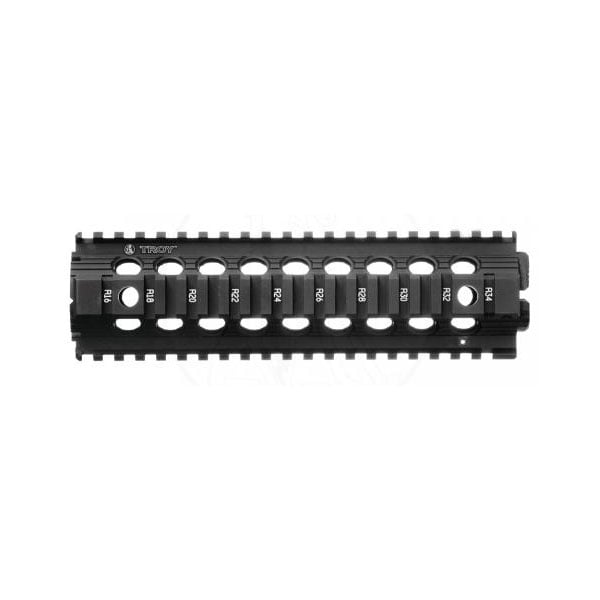 Troy Drop-In Mid-Length BattleRail, Black - SRAI-MRF-D9BT-00 - Troy Industries