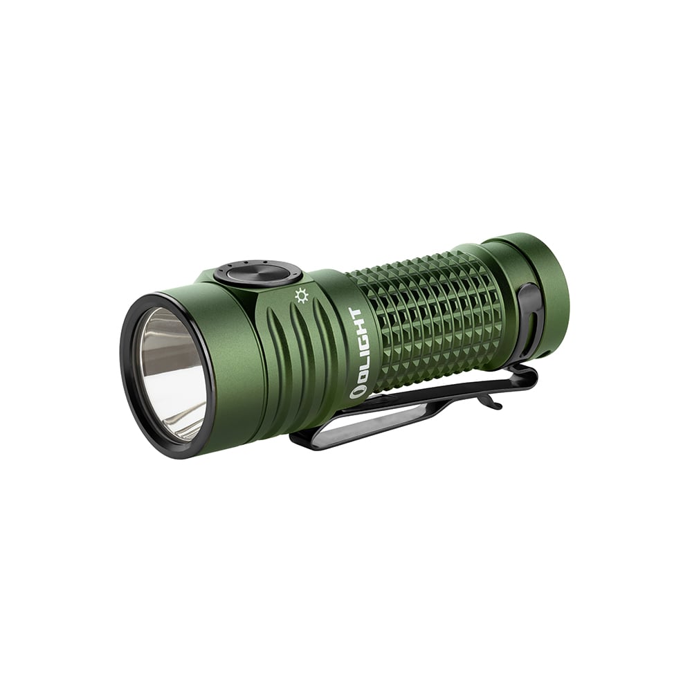 Olight Baton Turbo EDC Flashlight OD Green W/ White Light LED 1000 Lumens