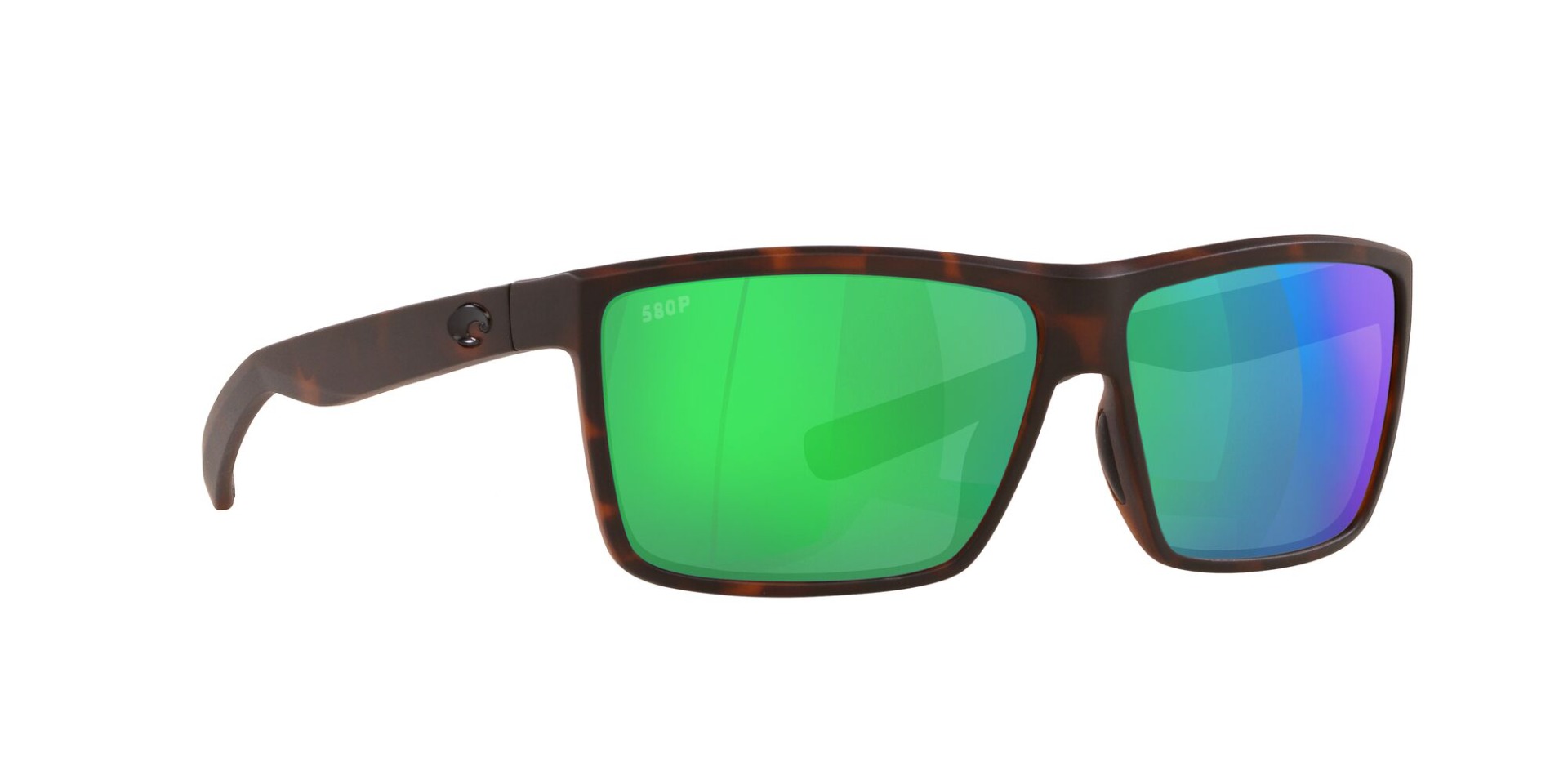 Costa Rinconcito Green Mirror 580P Sunglasses, Tortoise - Costa