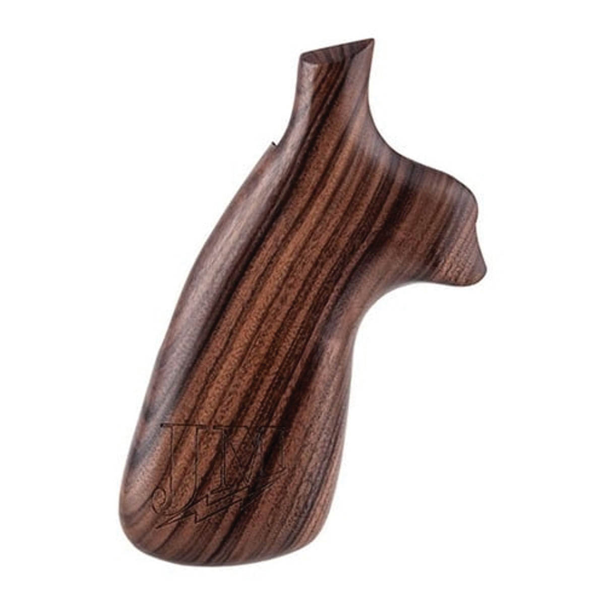 Hogue Round Butt Grip Fits Smith & Wesson K-Frame/Smith & Wesson L-Frame, Brown - Hogue
