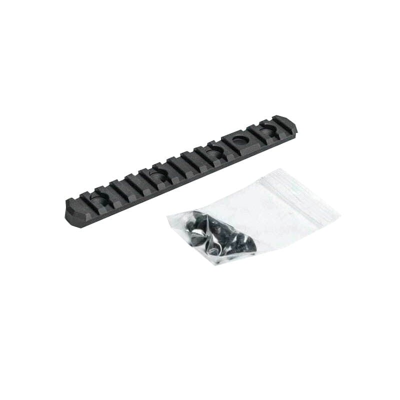 MDT Picatinny Rail w/QD Sling Cup 5", Black - Mdt