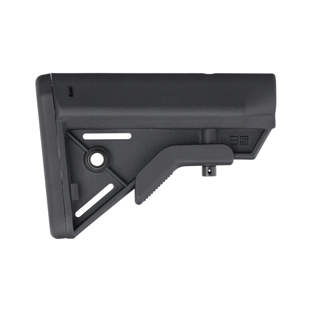 B5 Systems Bravo Mil-Spec Collapsible Stock, Black - B5 Systems