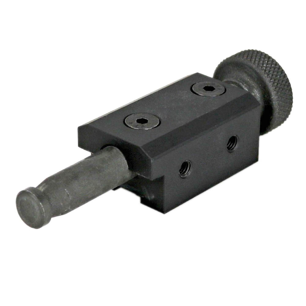Atlas Bipod Atlas Accuracy International Bipod Adapter Spigot, Black - Atlas Bipod