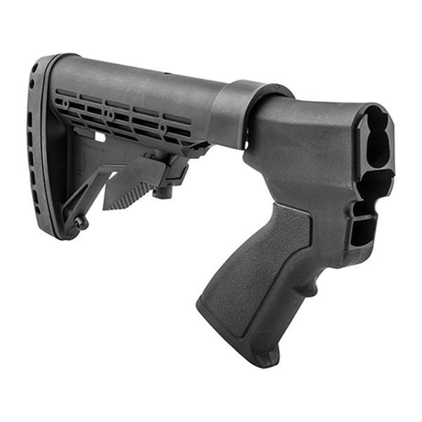 Kick Lite 6-Position Tactical Buttstock Fits Remington 870, Black - Kick Lite