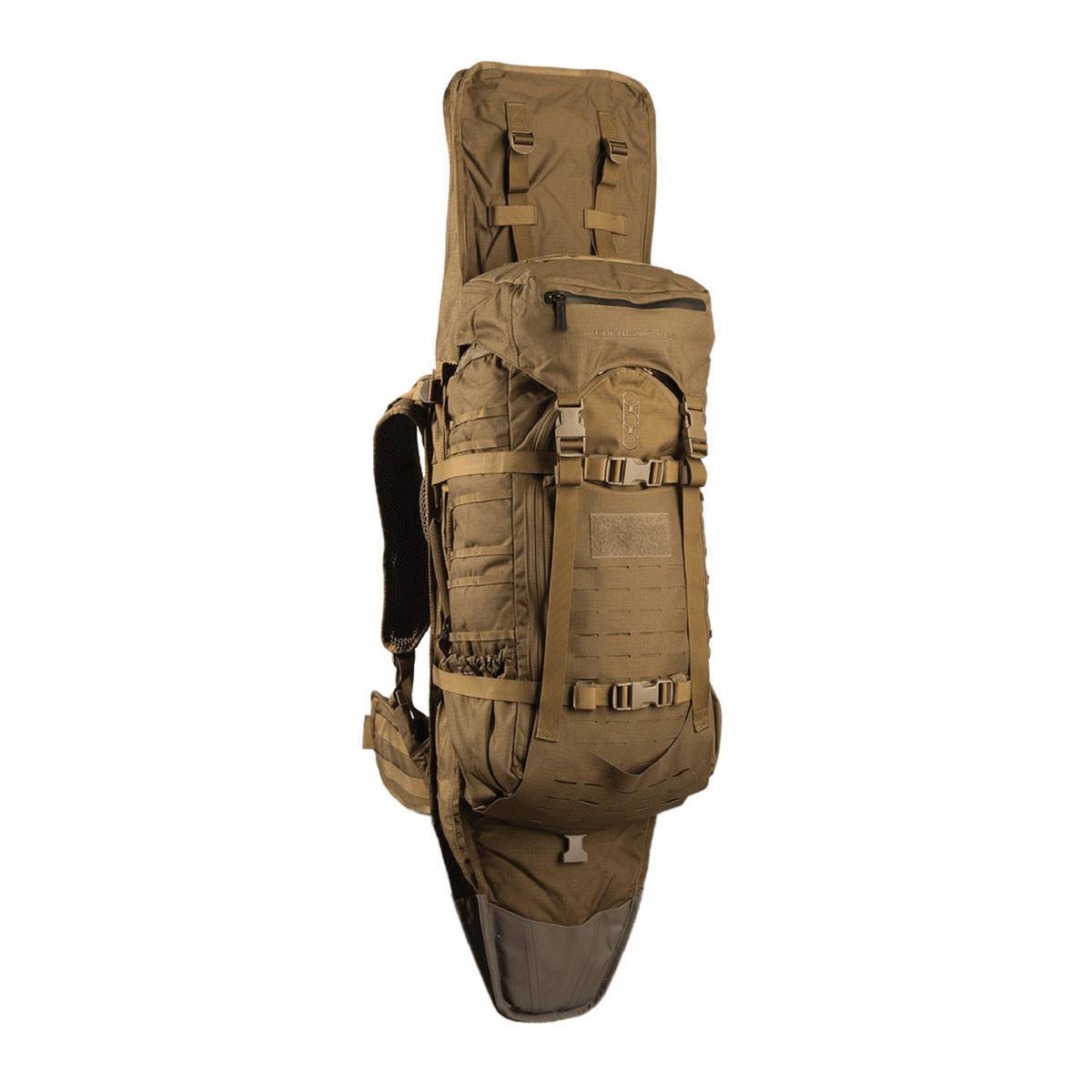 Eberlestock Gunslinger II 8" x 10" x 22" 2100 cu-in Tactical Pack, Coyote Brown - Eberlestock