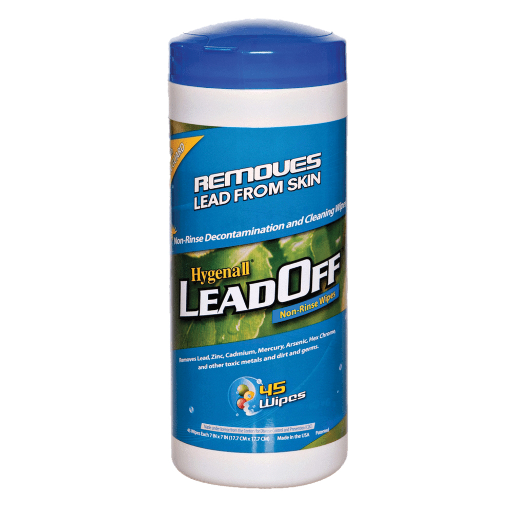 Hygenall LeadOff 9" x 14" x 10" 45-Count Wipe - Hygenall