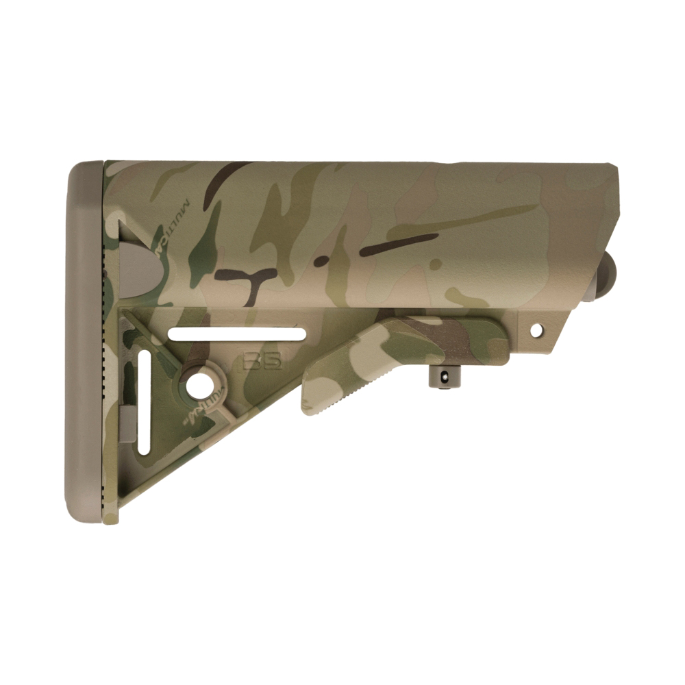 B5 Systems Mil-Spec Enhanced SOPMOD Collapsible Stock, Multicam - B5 Systems