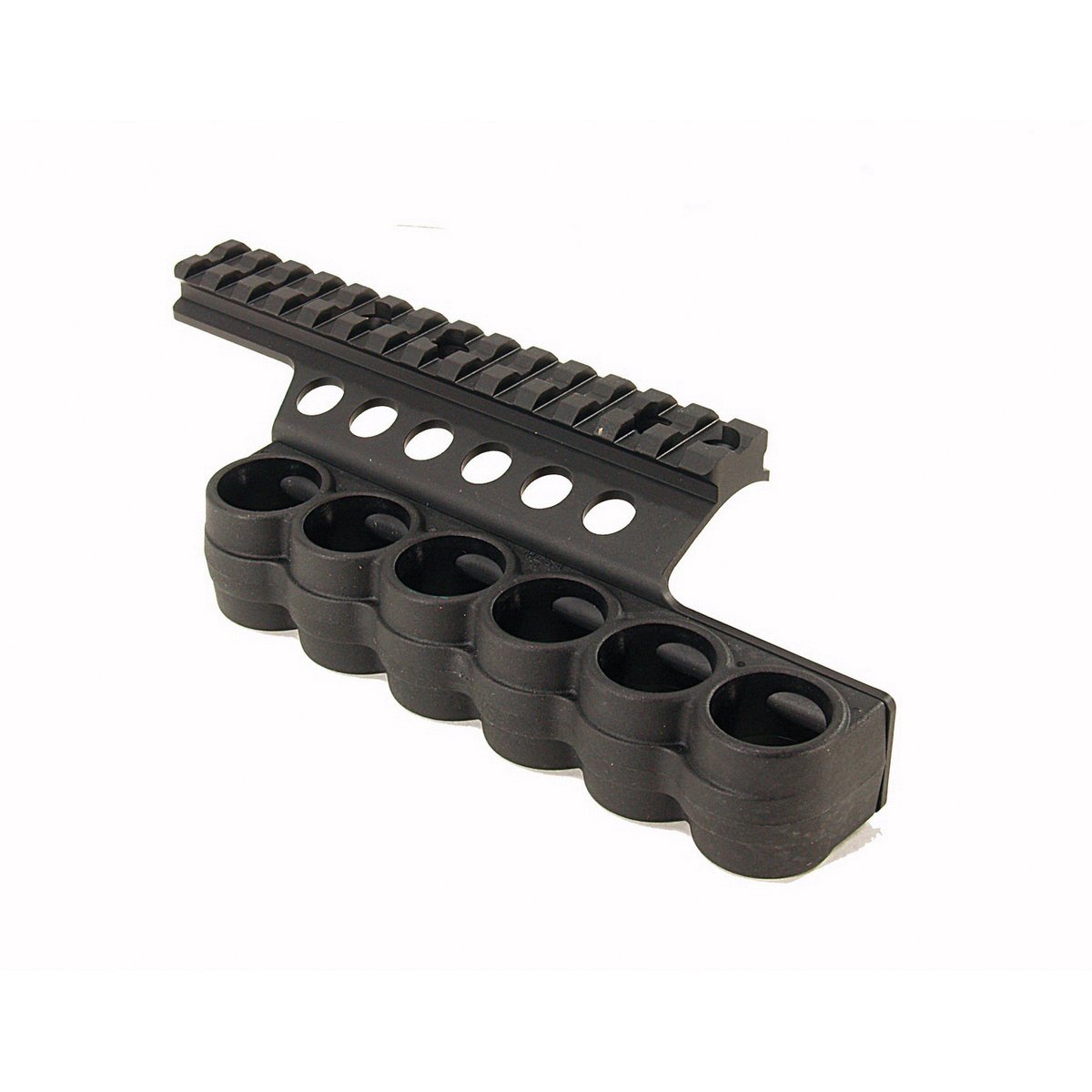 Mesa Tactical SureShell 12 Gauge Carrier and Rail, 6 Shells Black - Mesa Tactical