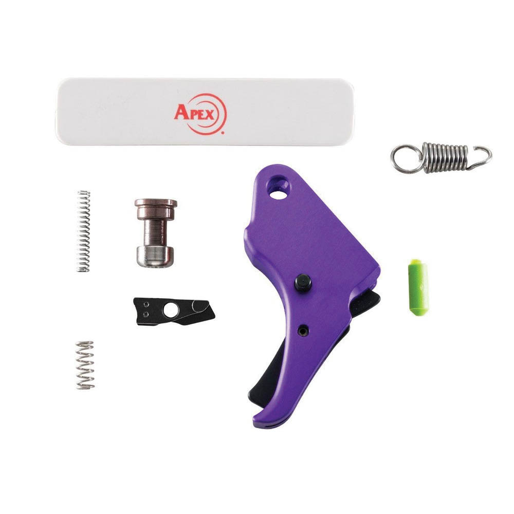 Apex Action Enhancement Trigger and Duty/Carry Kit Drop-In, Purple - Apex