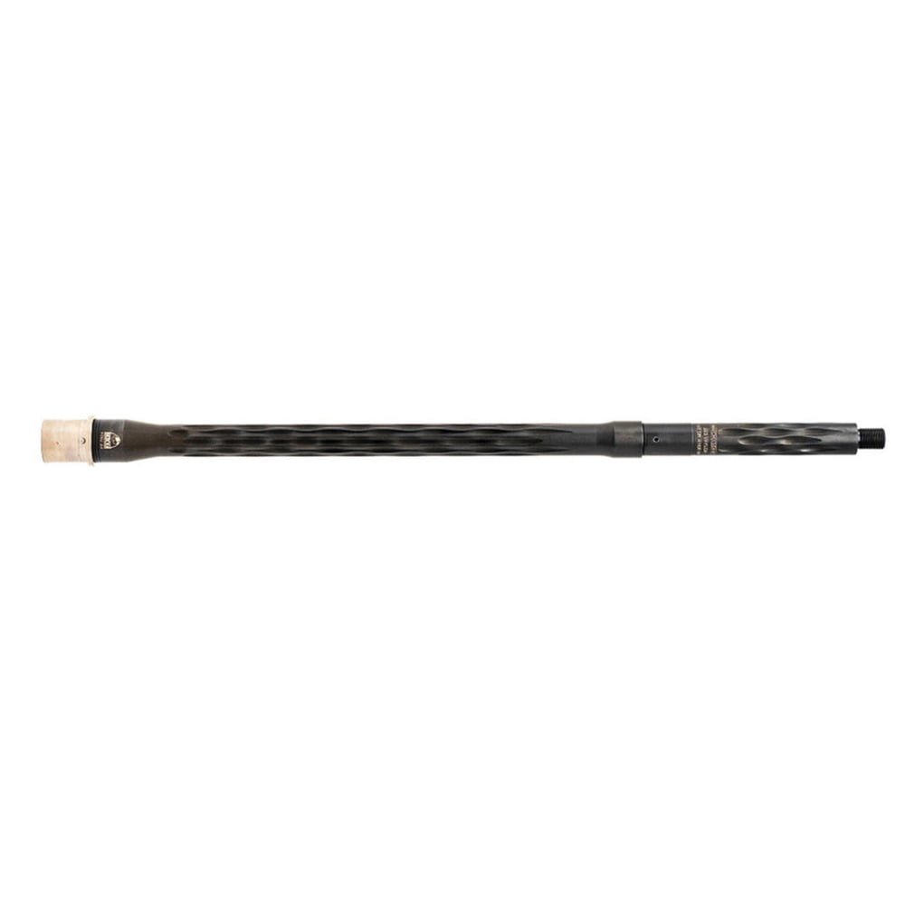 Faxon Firearms Match Rifle-Length 5R Button Rifled Flame Fluted Barrel .223 Wylde 18", Black - Faxon Firearms