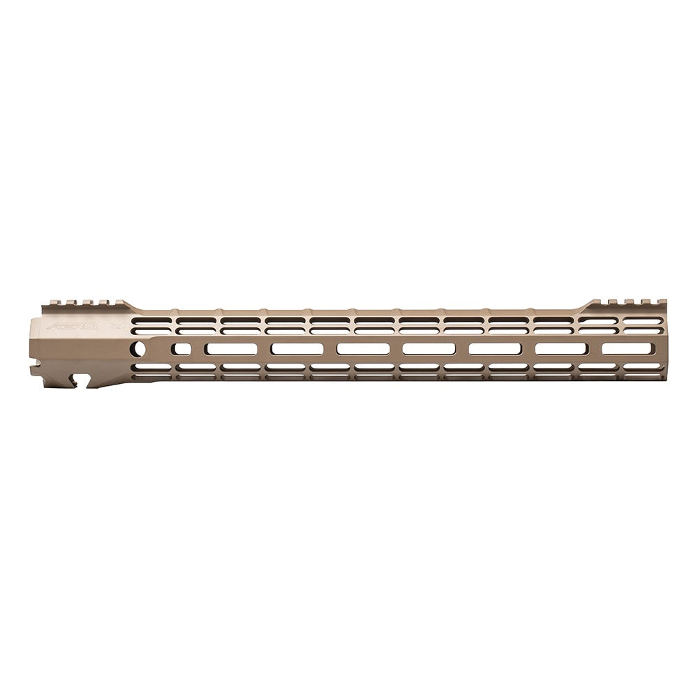 Aero Precision AR-15 Atlas S-One M-LOK Free-Float Handguard 15", Flat Dark Earth - Aero Precision