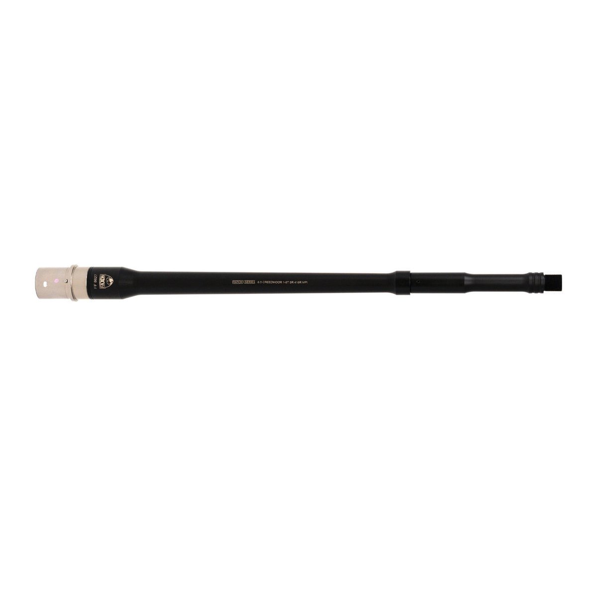 Faxon Firearms Match Rifle-Length 5R Button Rifled Big Gunner Barrel 6.5 Creedmoor 18", Black - Faxon Firearms