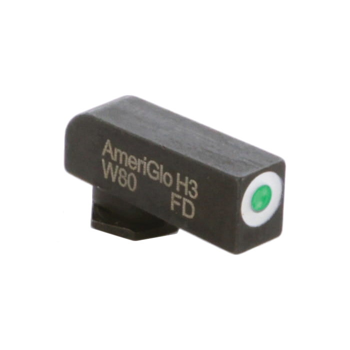 Ameriglo Tritium Sight Front, Green/White - Ameriglo