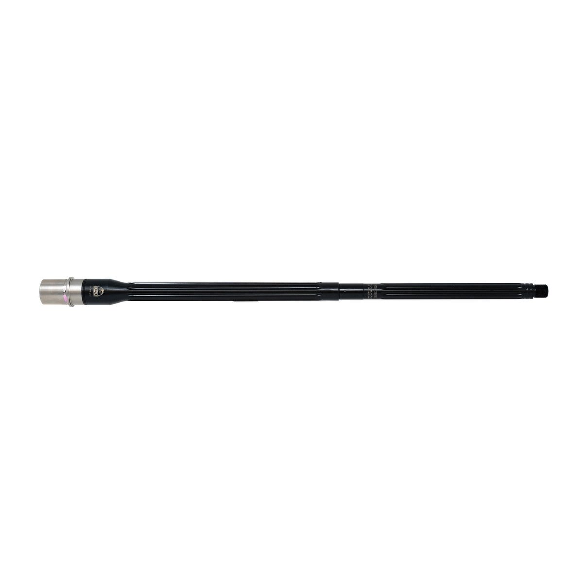 Faxon Firearms Match Rifle-Length 5R Button Rifled Heavy Fluted Barrel 6.5 Creedmoor 22", Black - Faxon Firearms