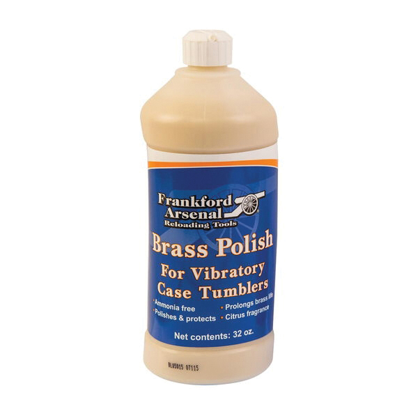 Frankford Arsenal Quick-N-EZ Brass Polish, 32 oz Bottle - American Outdoor Brands