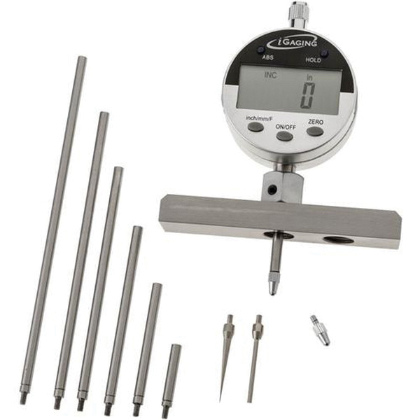 iGAGING 0 - 22" Digital Depth Gauge - Igaging