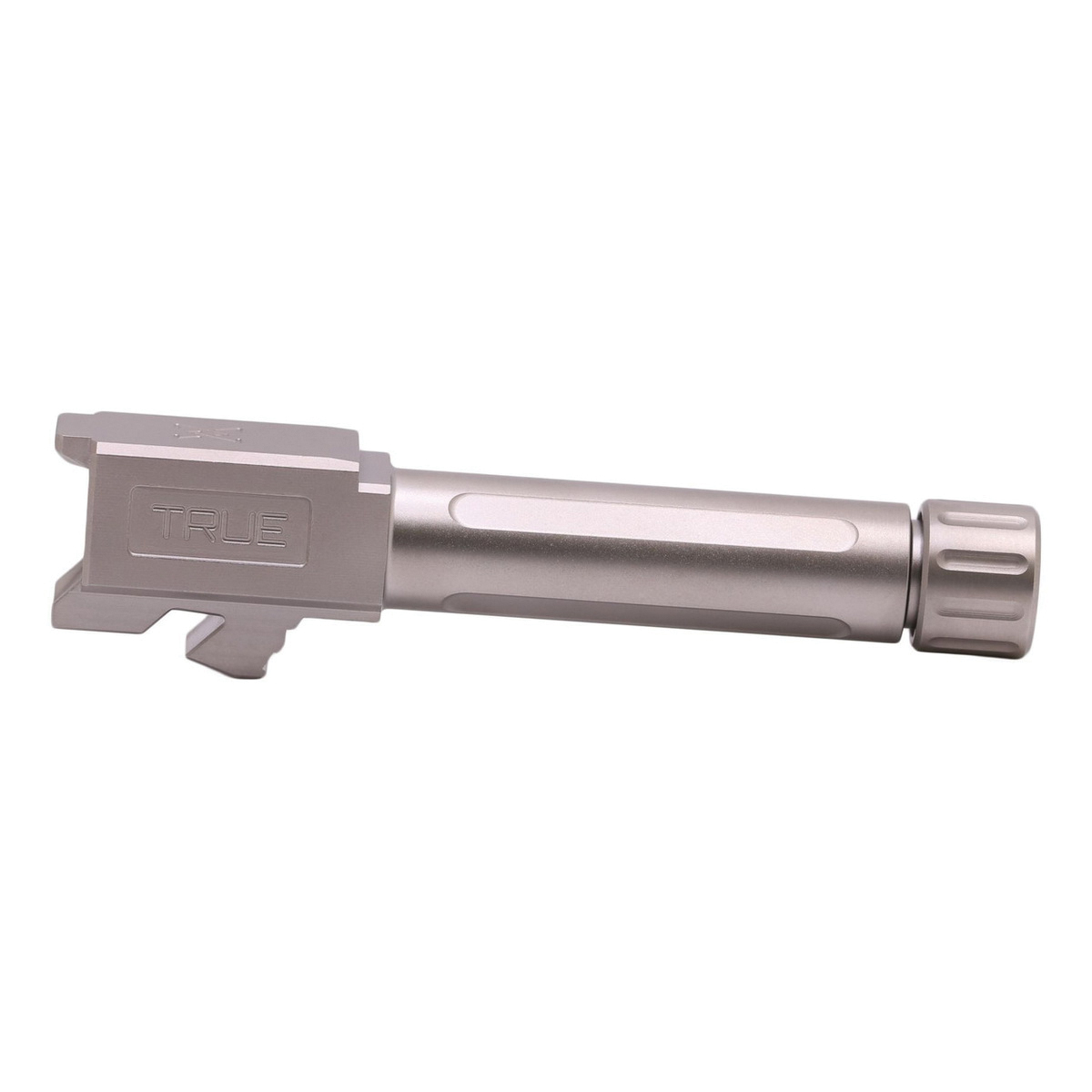 True Precision Threaded Barrel 9mm 4.28" Fits Glock G26, Stainless Steel - True Precision