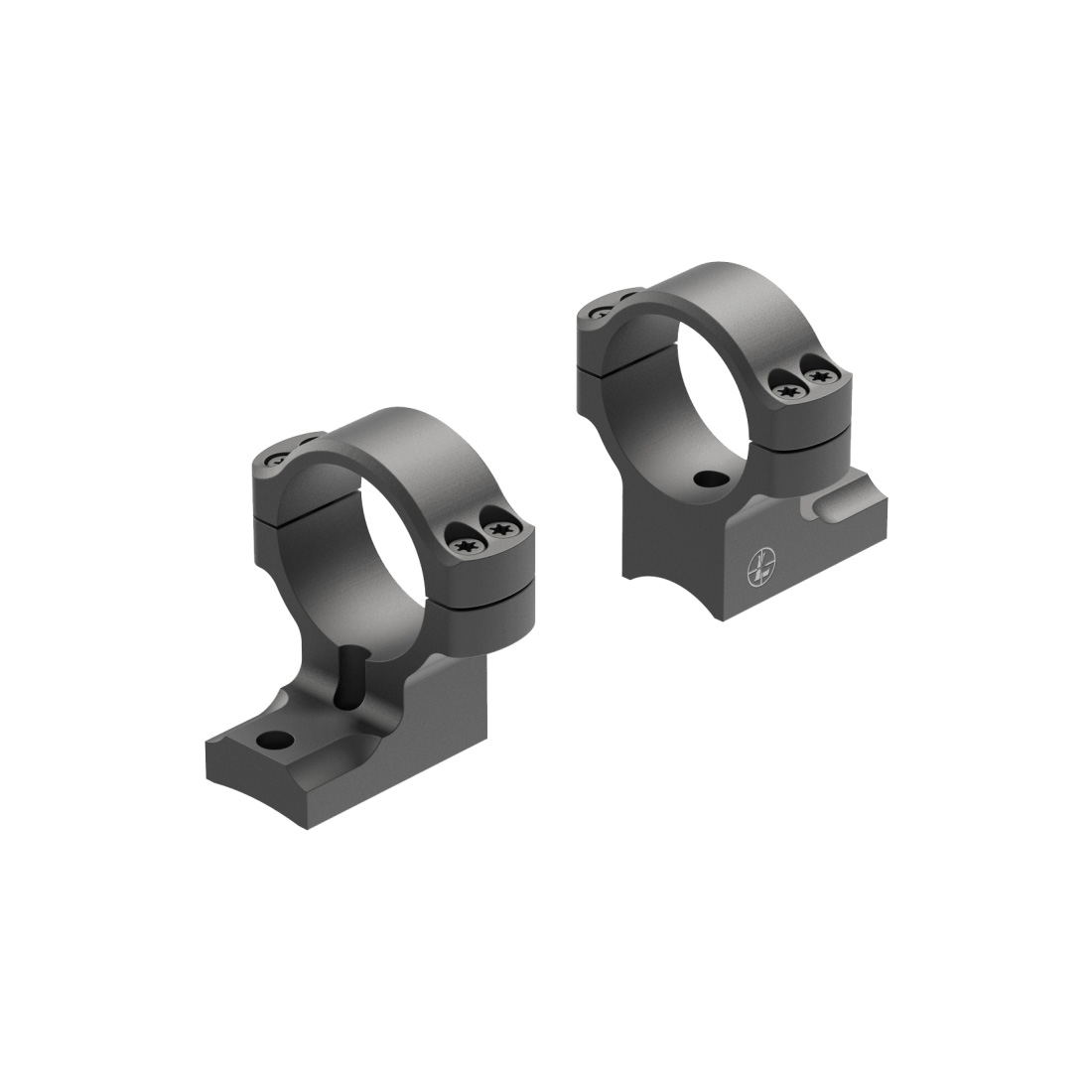 Leupold Backcountry 2-Piece Ring Mount 30mm High Picatinny Fits Weatherby Mark V 6-Lug - Leupold