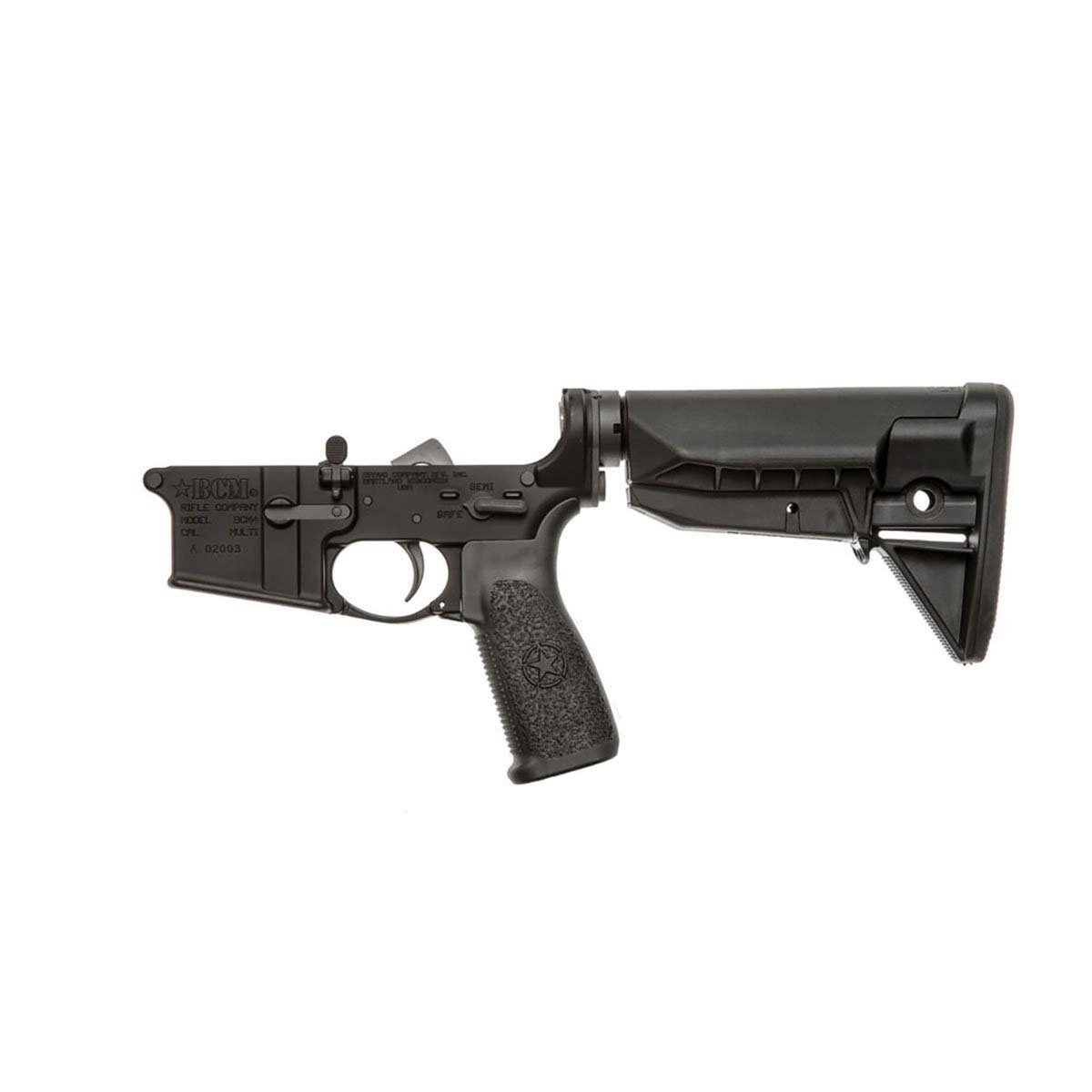 Bravo Company Complete Lower w/Mod 0-SOPMOD Stock .223 Remington, Black - Bravo Company