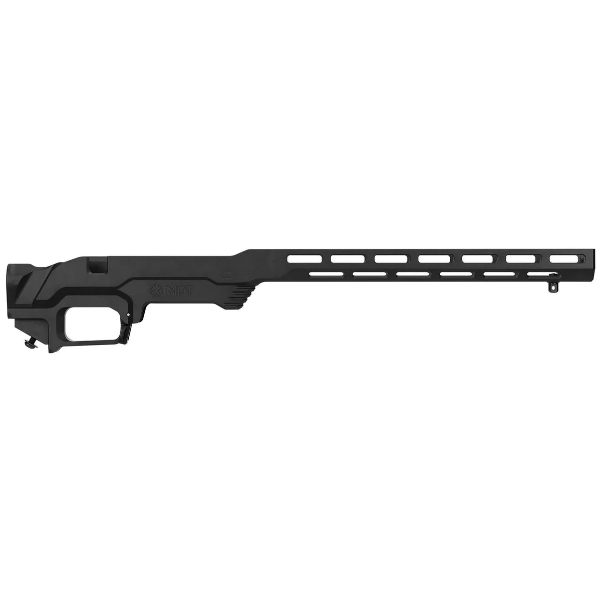 MDT LSS-XL Gen 2 Fixed Interface Chassis Fits Savage Arms LA, Black - Mdt