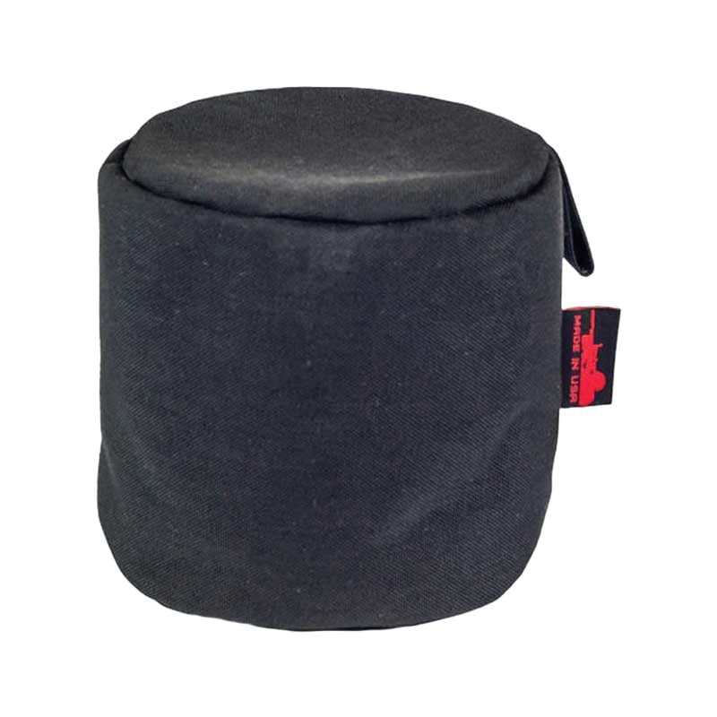 WieBad 7" x 7.50" x 7.50" Range Cube Bag, Black - Wiebad