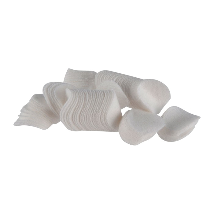 TCS .17 Cal/.20 Cal 1" x 0.01" Round Cleaning Patch, Bag of 200 - Tcs