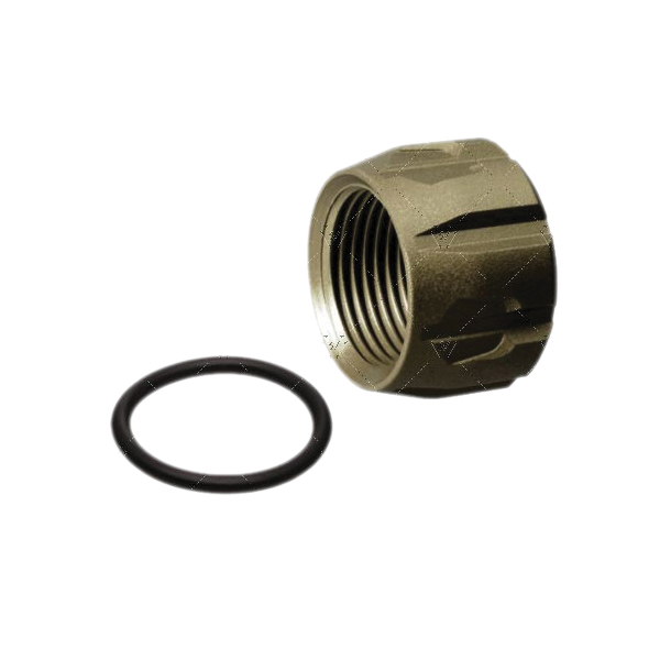 Strike Industries Barrel Cover Thread Protector 1/2-28, Flat Dark Earth - Strike Industries