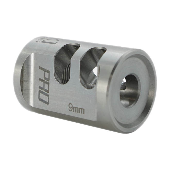 TANDEMKROSS Game Changer Pro Compensator 1/2-28, Stainless - Tandemkross