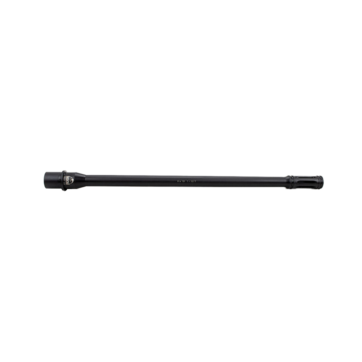 Faxon Firearms Blowback Button Rifled Pistol Caliber Taper Barrel 9mm 16", Black - Faxon Firearms