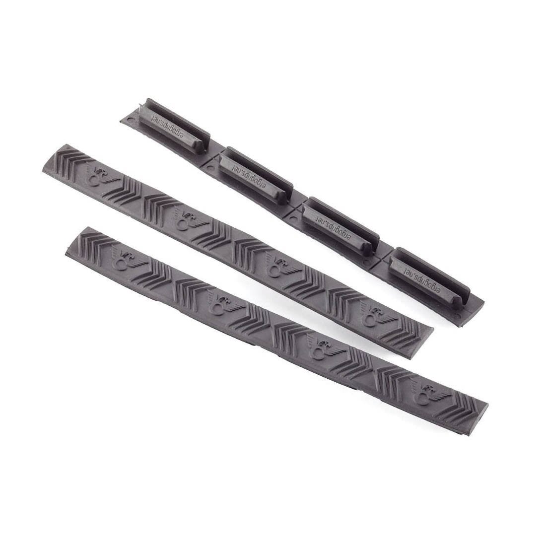 Wilson Combat 3-Pack 4-Slot M-LOK Rail Cover 6.25" x 0.63", Black - Wilson Combat