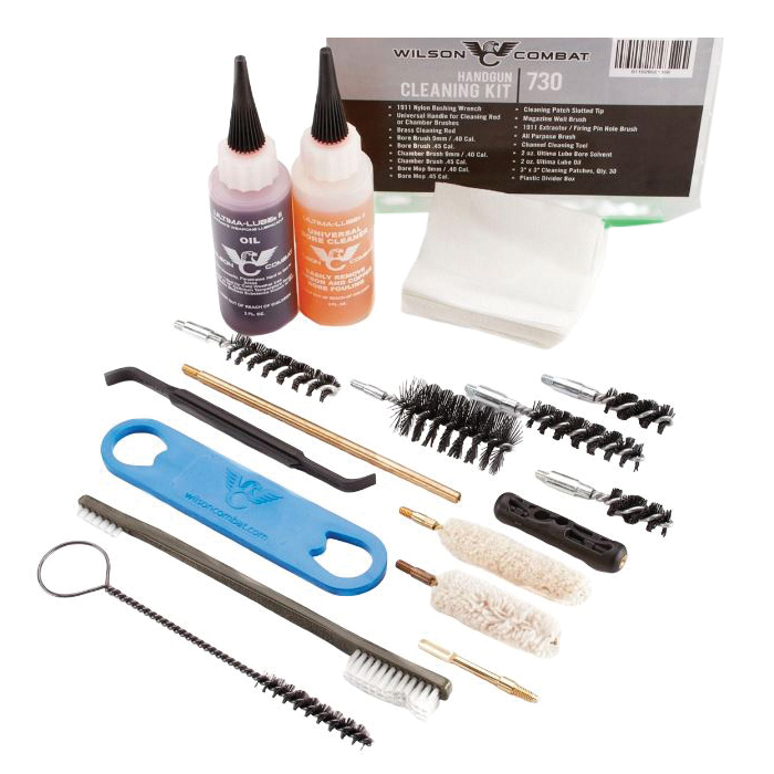 Wilson Combat 9mm/.40 S&W/.45 ACP Handgun Cleaning Kit - Wilson Combat