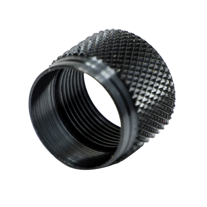 Grovtec US Inc Muzzle Thread Protector 1/2-20, Black - Grovtec Us Inc