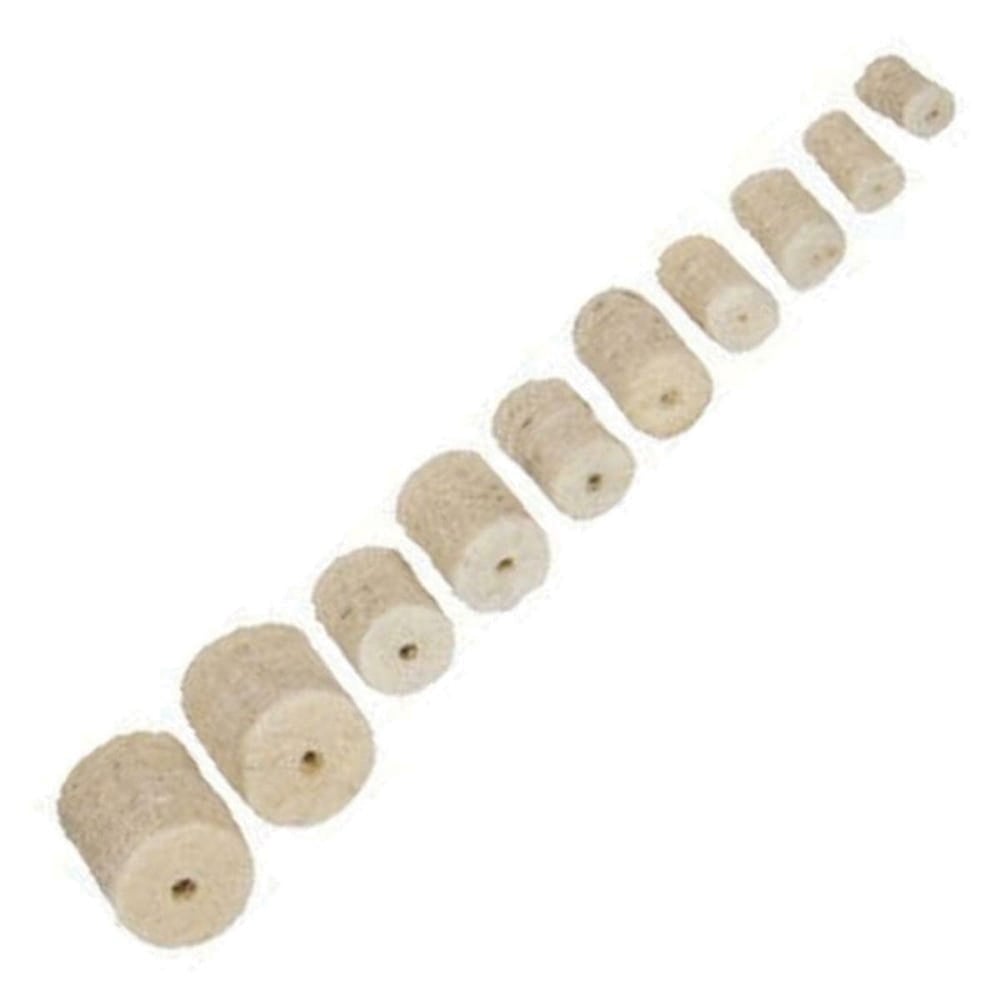 Tipton .270 Cal/7mm Cleaning Pellet, White Pack of 50 - American Outdoor Brands