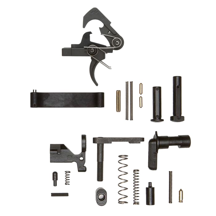 ALG Defense Inc Complete Mil-Spec Lower Parts Kit w/QMS Trigger - Alg Defense Inc