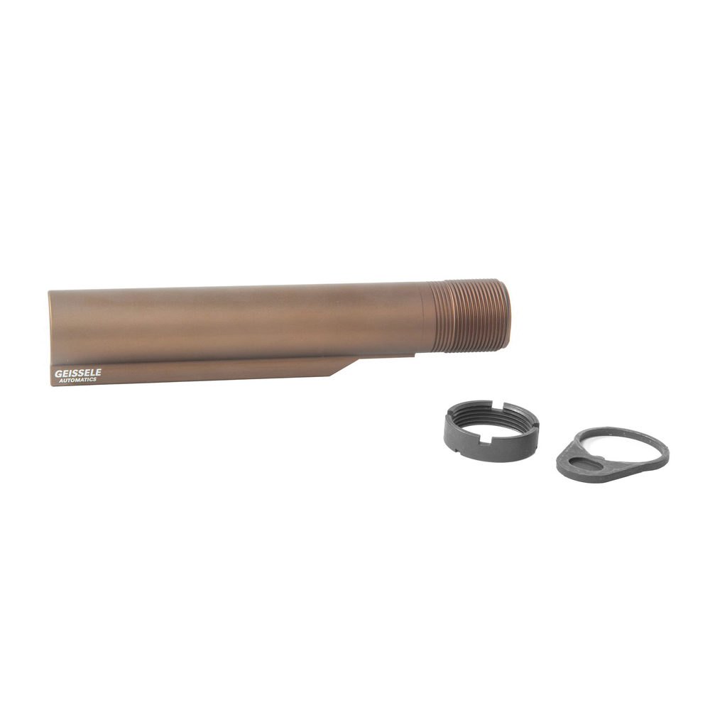 Geissele Premium Mil-Spec Buffer Tube, Desert Dirt - Geissele