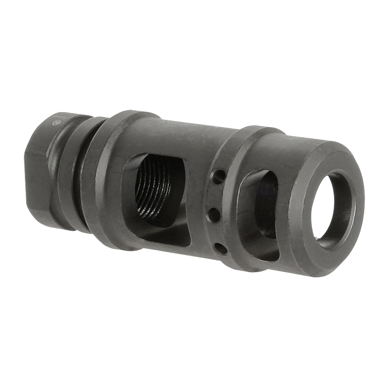 Midwest Industries 2-Chamber Muzzle Brake 5/8-24, Black - Midwest Industries