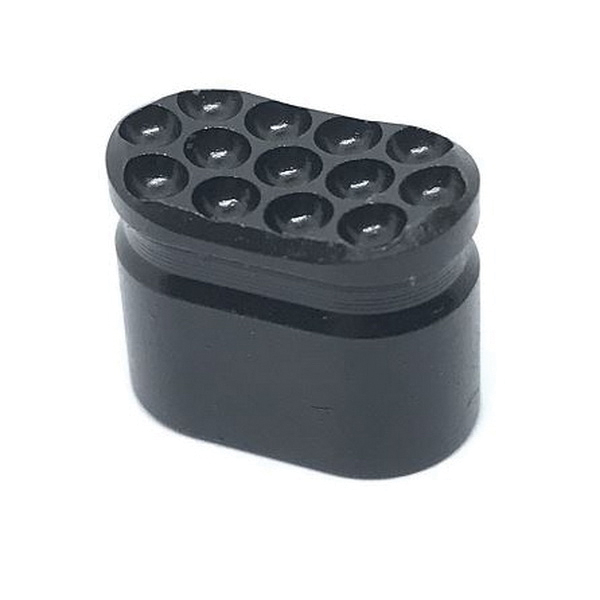 Forward Controls Design EMR-HC Dimple Enhanced Magazine Release Button, Black - Forward Controls Design