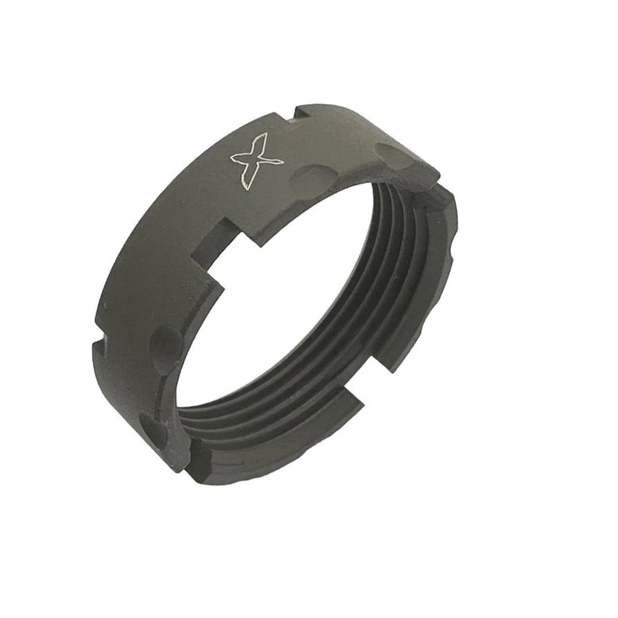 Forward Controls Design CNF Billet Castle Nut, OD Green - Forward Controls Design