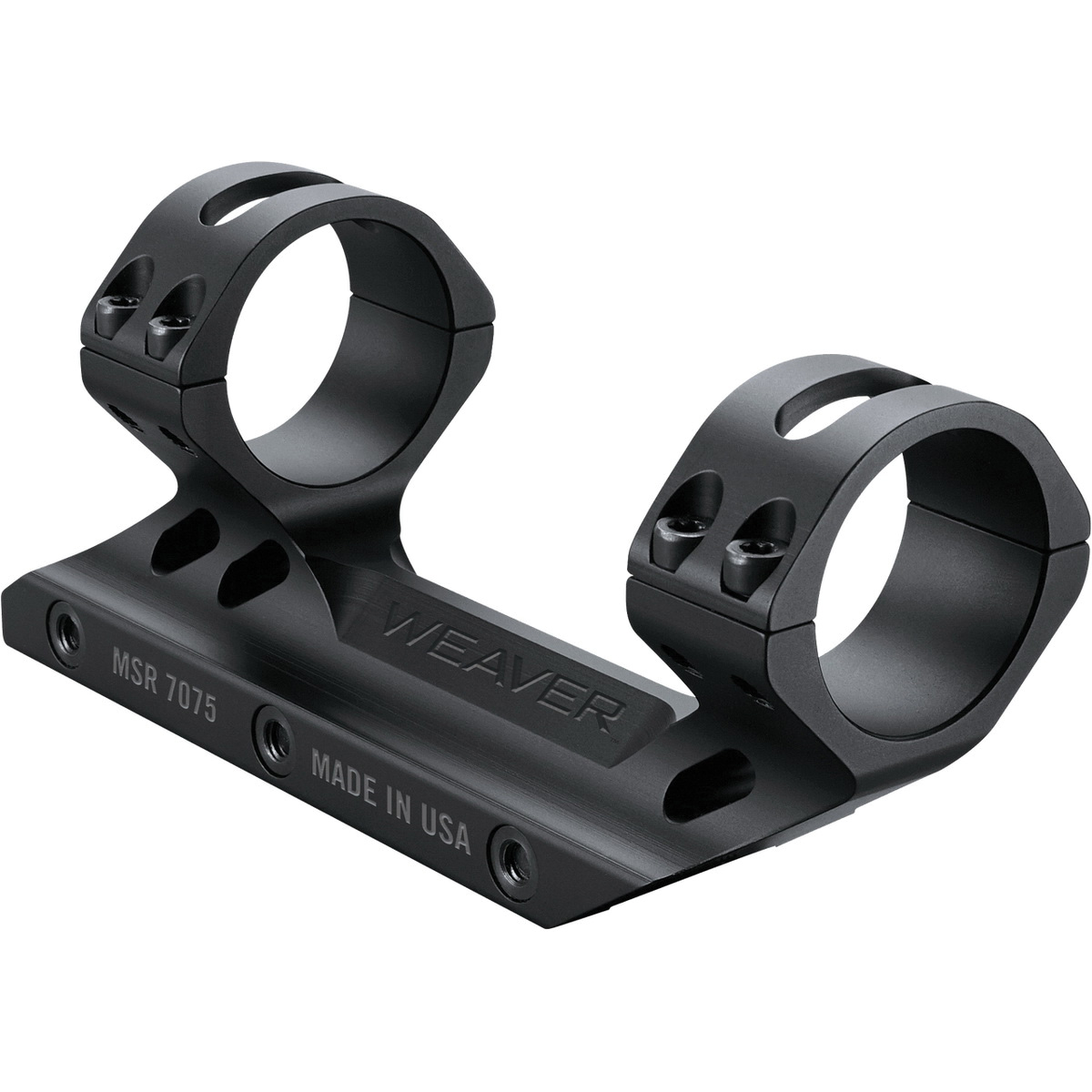 Weaver Premium Fixed MSR Optics Mount 25.40mm Picatinny - Weaver