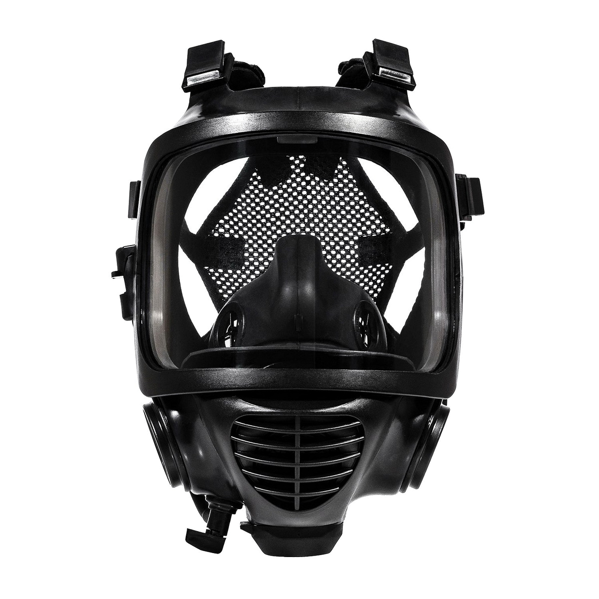 Mira Safety Full Face Respirator Tactical Gas Mask, Black - Mira Safety