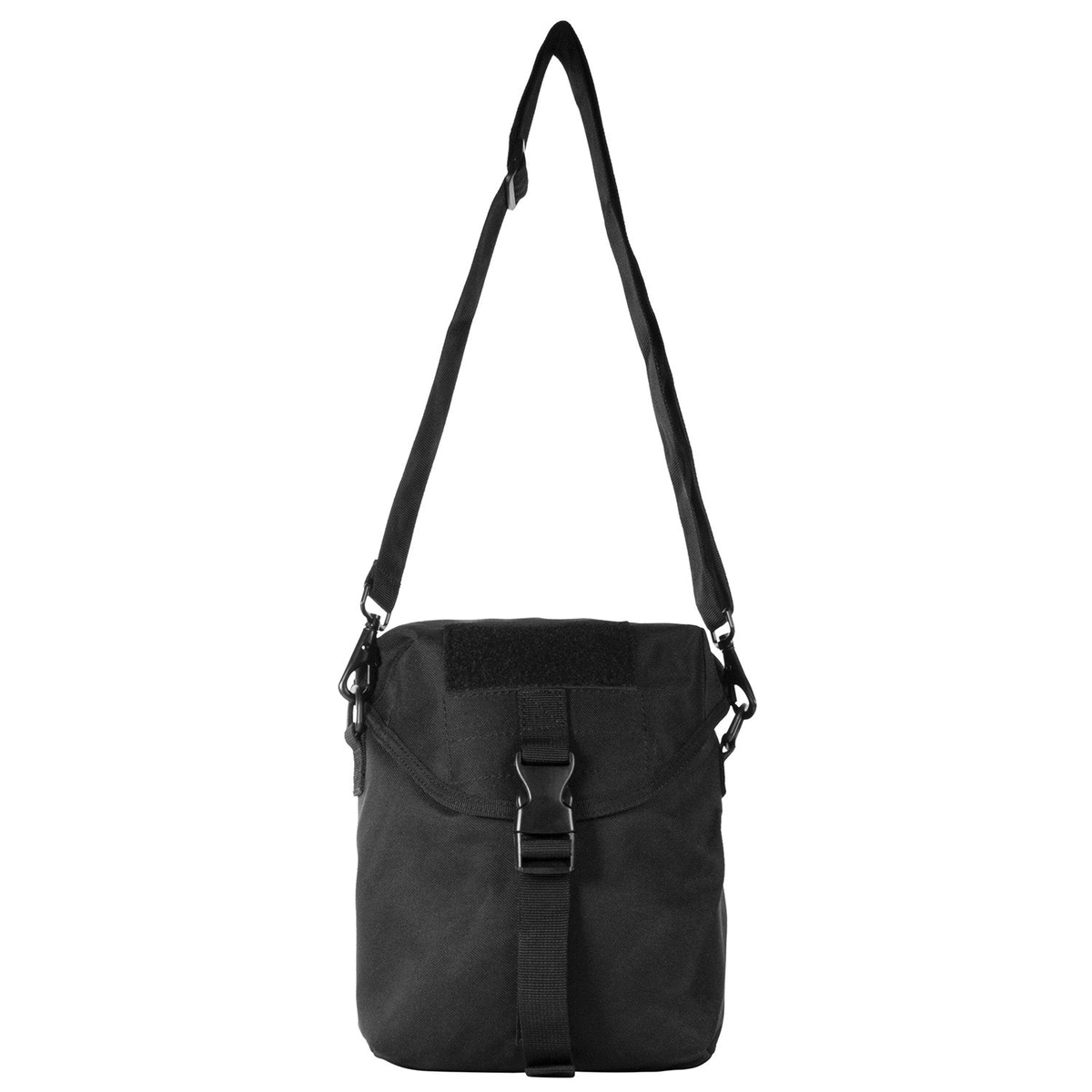 Mira Safety 4.50" x 8" x 11" Drop-Leg Military/Gas Mask Pouch, Black - Mira Safety