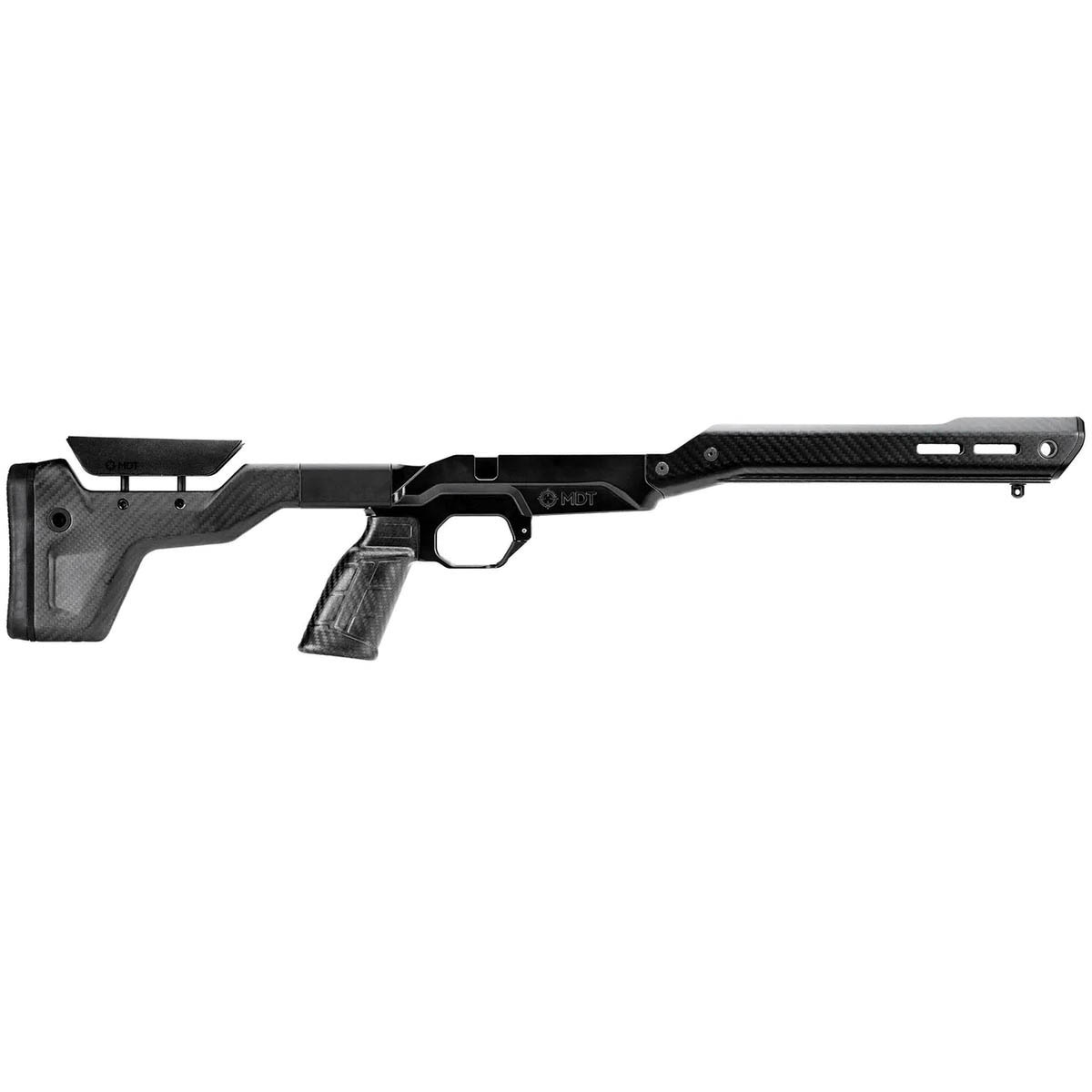 MDT HNT26 Standard Forend Fixed Chassis System Fits Remington 700 SA, Black - Mdt
