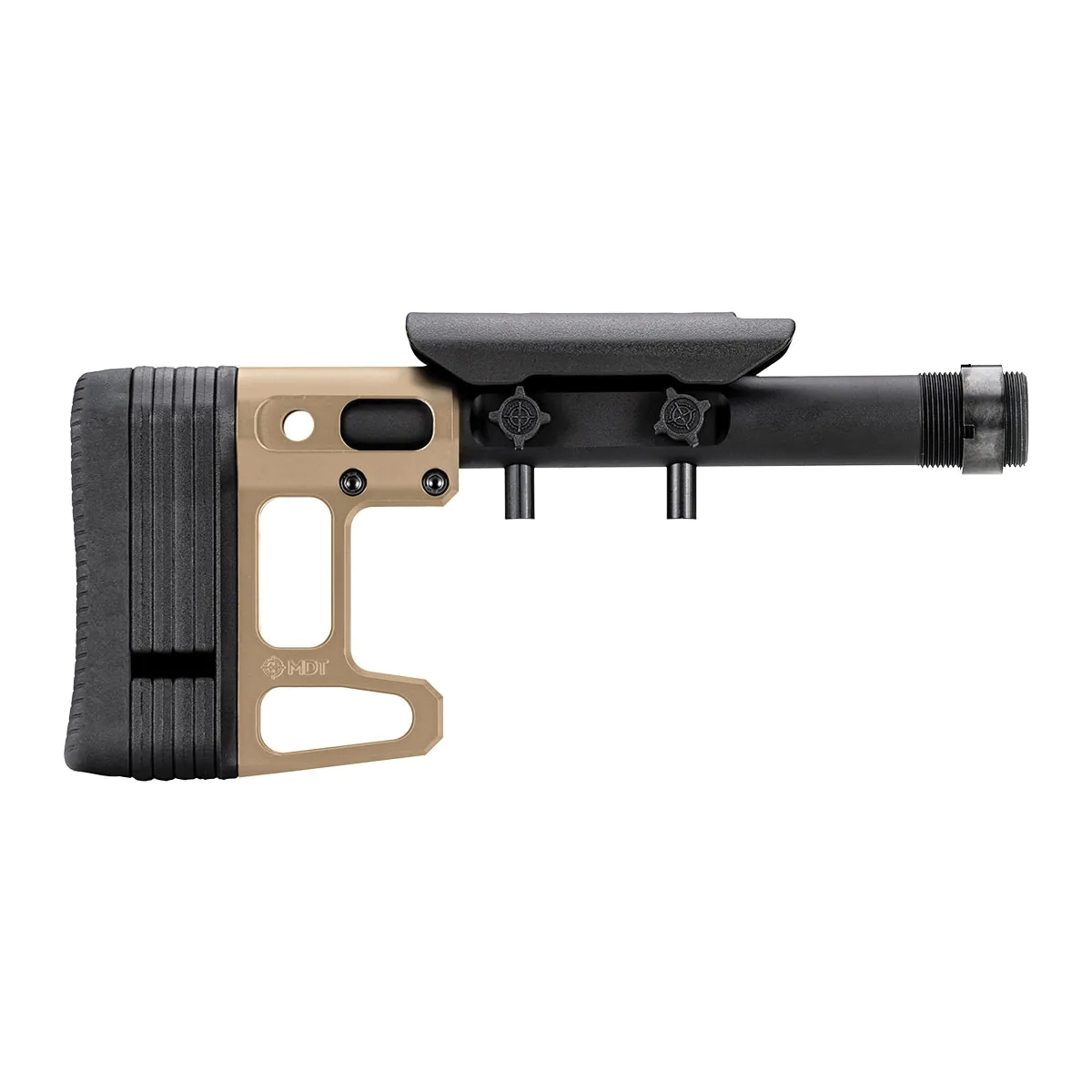 MDT SCS Lite Skeleton Carbine Stock Fits MDT LSS/MDT LSS Gen 2/MDT LSS-XL HS3, Flat Dark Earth - Mdt