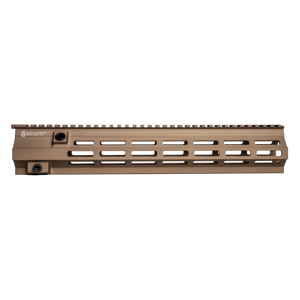 Geissele HK416 Super Modular M-LOK Picatinny Rail 14.50", Desert Dirt - Geissele