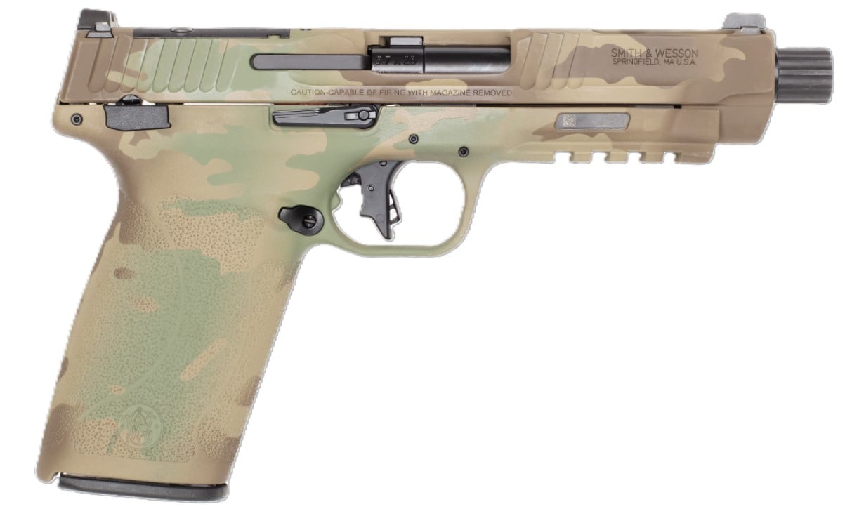 Smith & Wesson M&P 5.7 5" TB 5.7x28mm 22rd Pistol, MultiCam - 14183 - Smith & Wesson