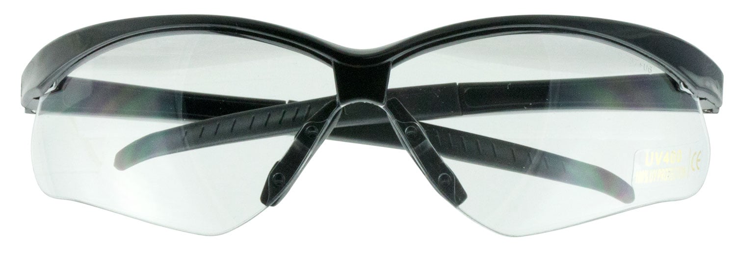 Walkers Game Ear Crosshair Half Frame Anti-Fog Glasses, Clear Lens - GWP-SGL-CLR - Walkers Game Ear