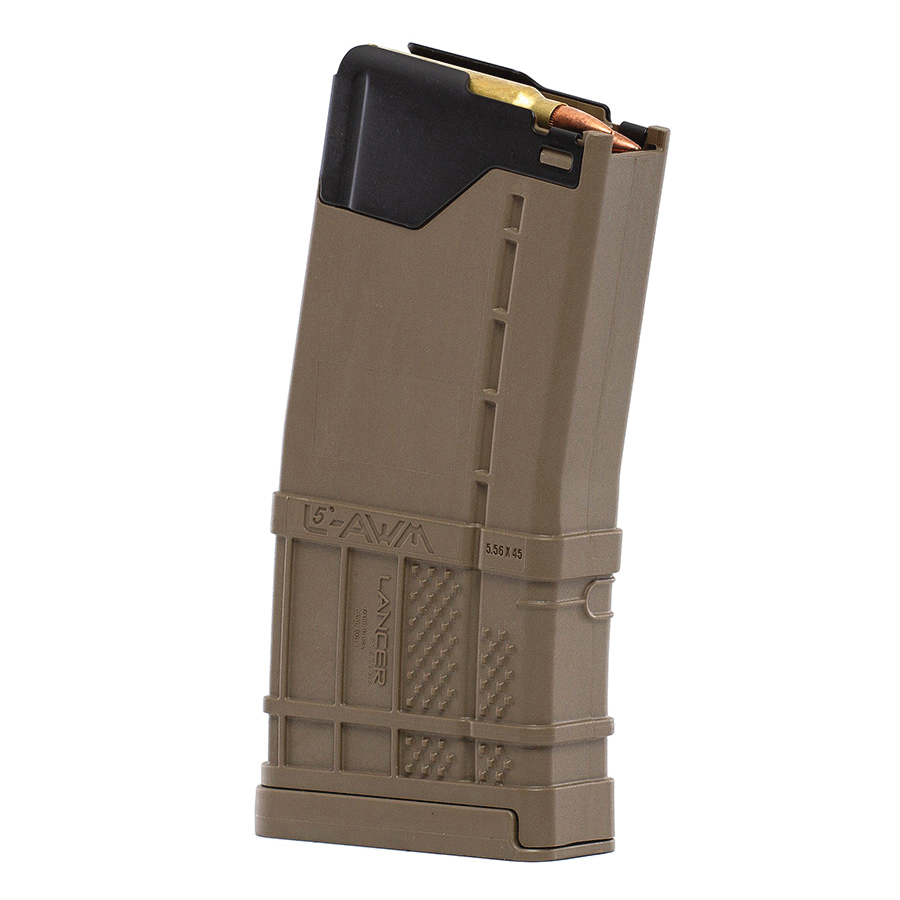 Lancer Systems L5AWM 20 Round .223 Rem/5.56 Magazine, Opaque Flat Dark Earth - Lancer Systems