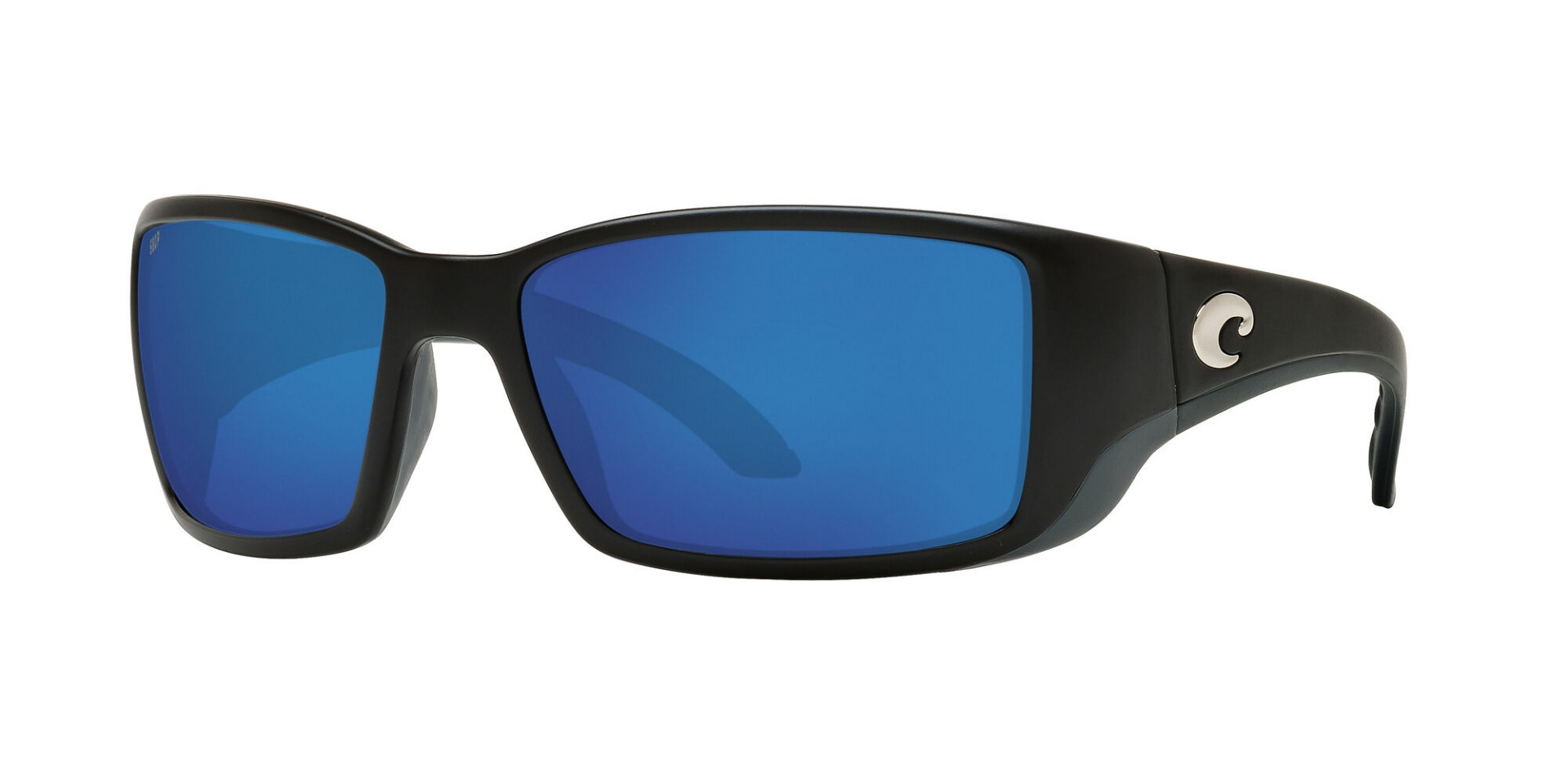 Costa Blackfin Black/Gray Frame Blue Mirror 580 Lens Sunglasses - 580P - BF - Costa