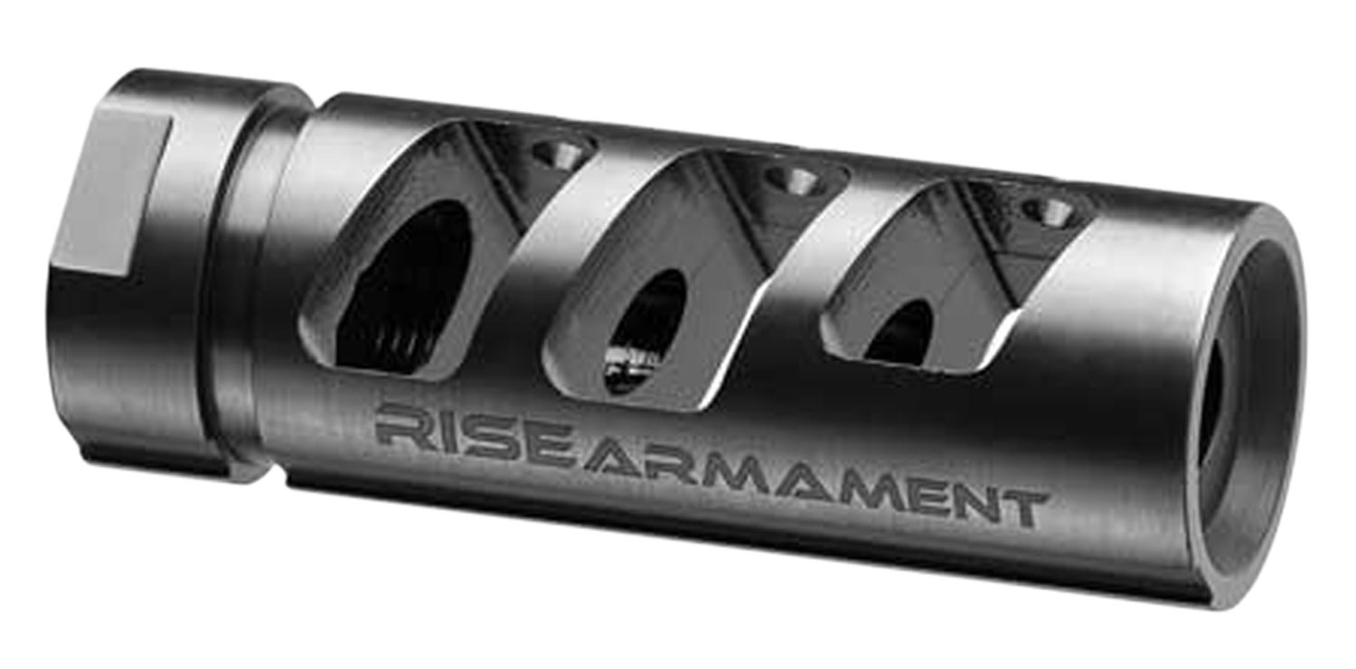 Rise Armament RA-701 1/2-28 Compensator, .223 Rem/5.56 - RA701223BLK - Rise Armament